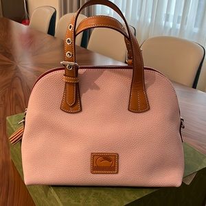 Pink handbag